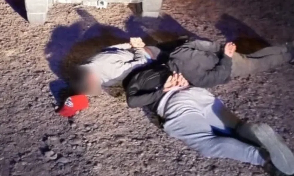 detenidos por robo en una estancia