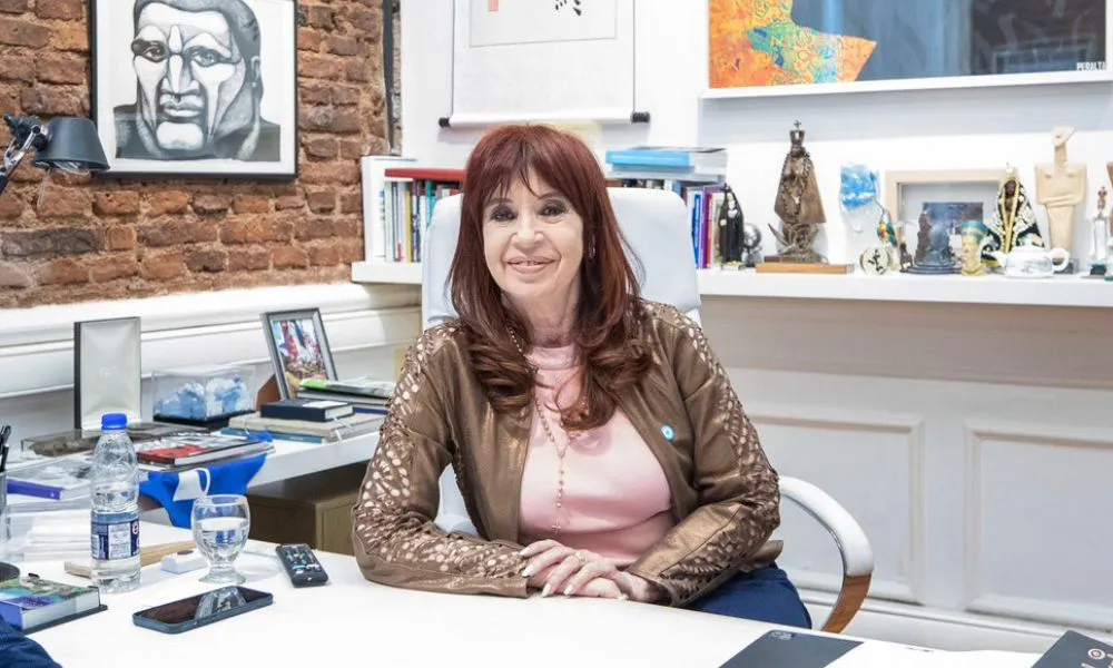 Cristina en el Instituto Patria PJ