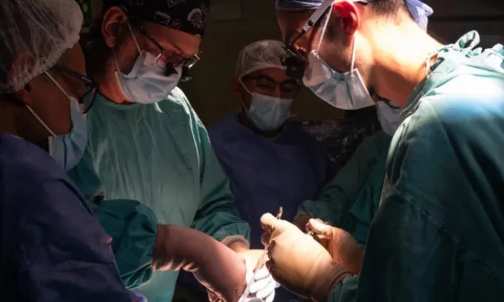 Cirugía en el Hospital Garrahan