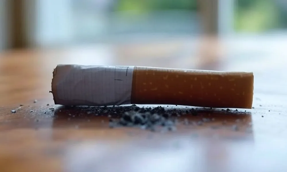 imagen representativa de un cigarrillo generada por AI Grok