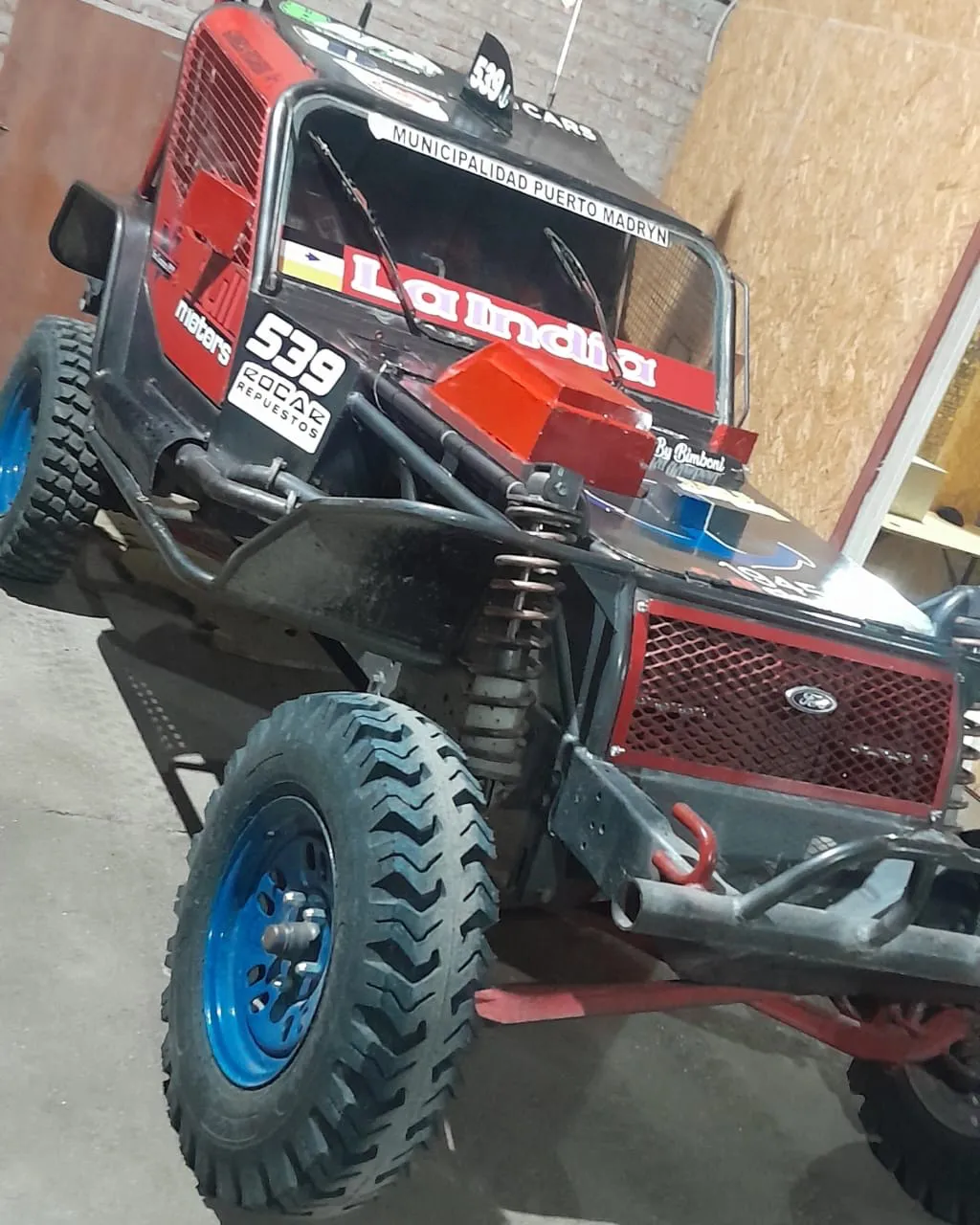 Daniel Ramos compite en Rio Ngro con La India 2.