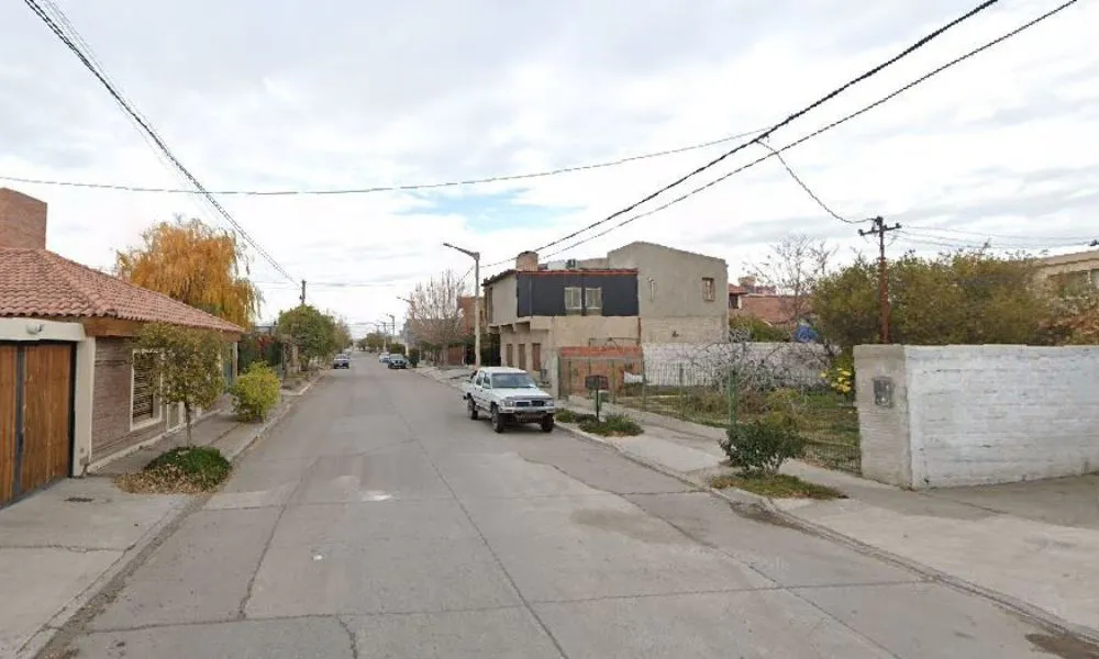 Calle Urquiza casi Galina foto Googlemaps