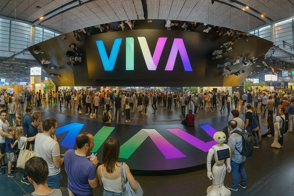 VivaTech (Foto: Argentinisches Tageblatt. Mejorada con IA)
