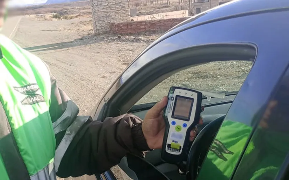 Controles vehiculares en Chubut
