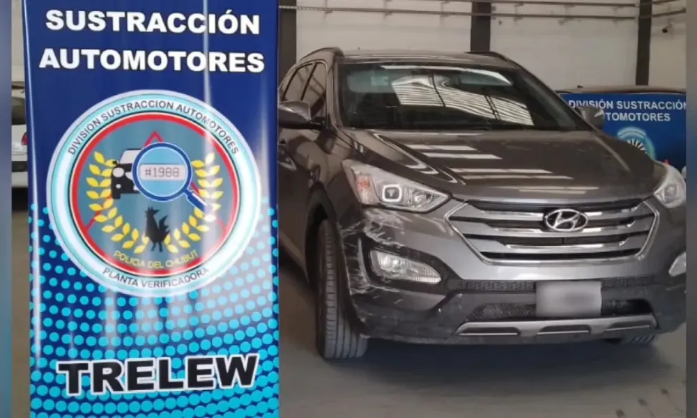 Camioneta recuperada