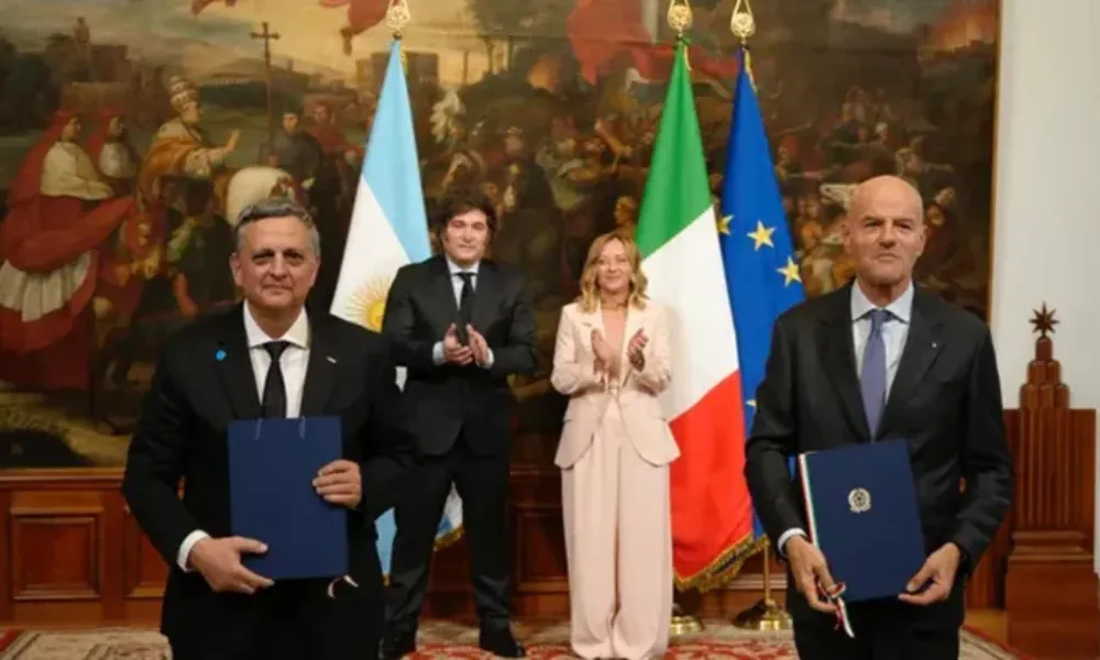 Acuerdo para exportar gas a Roma