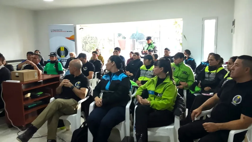 Capacitan en Río Pico sobre seguridad vial y coordinación interinstitucional