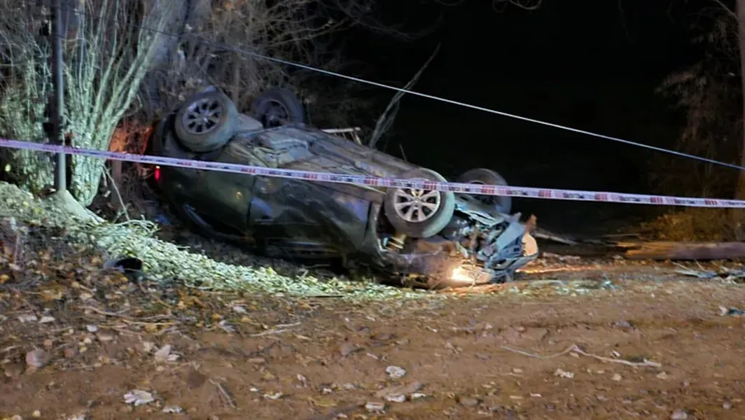 Vuelco fatal en la Ruta 7 (Foto: Centenario Digital)