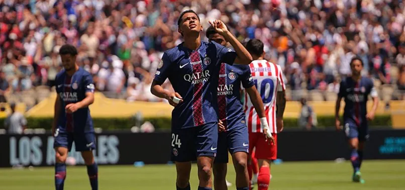 PSG aplastó 4-0 al Atlético de Madrid.
