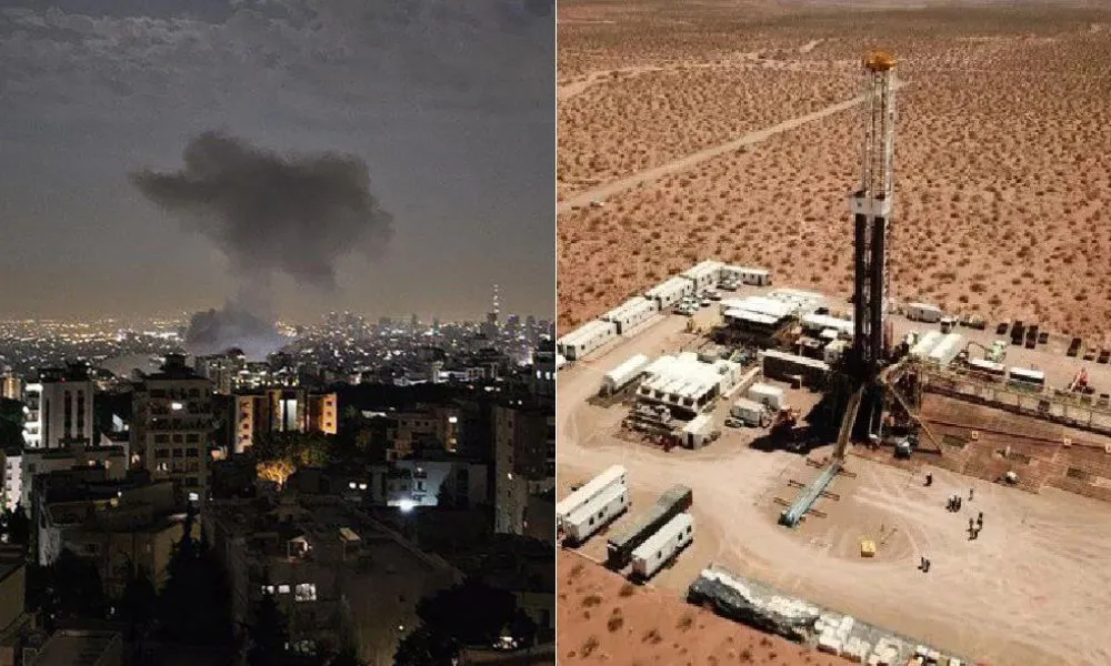 Bombardeo de Israel y precio del petroleo